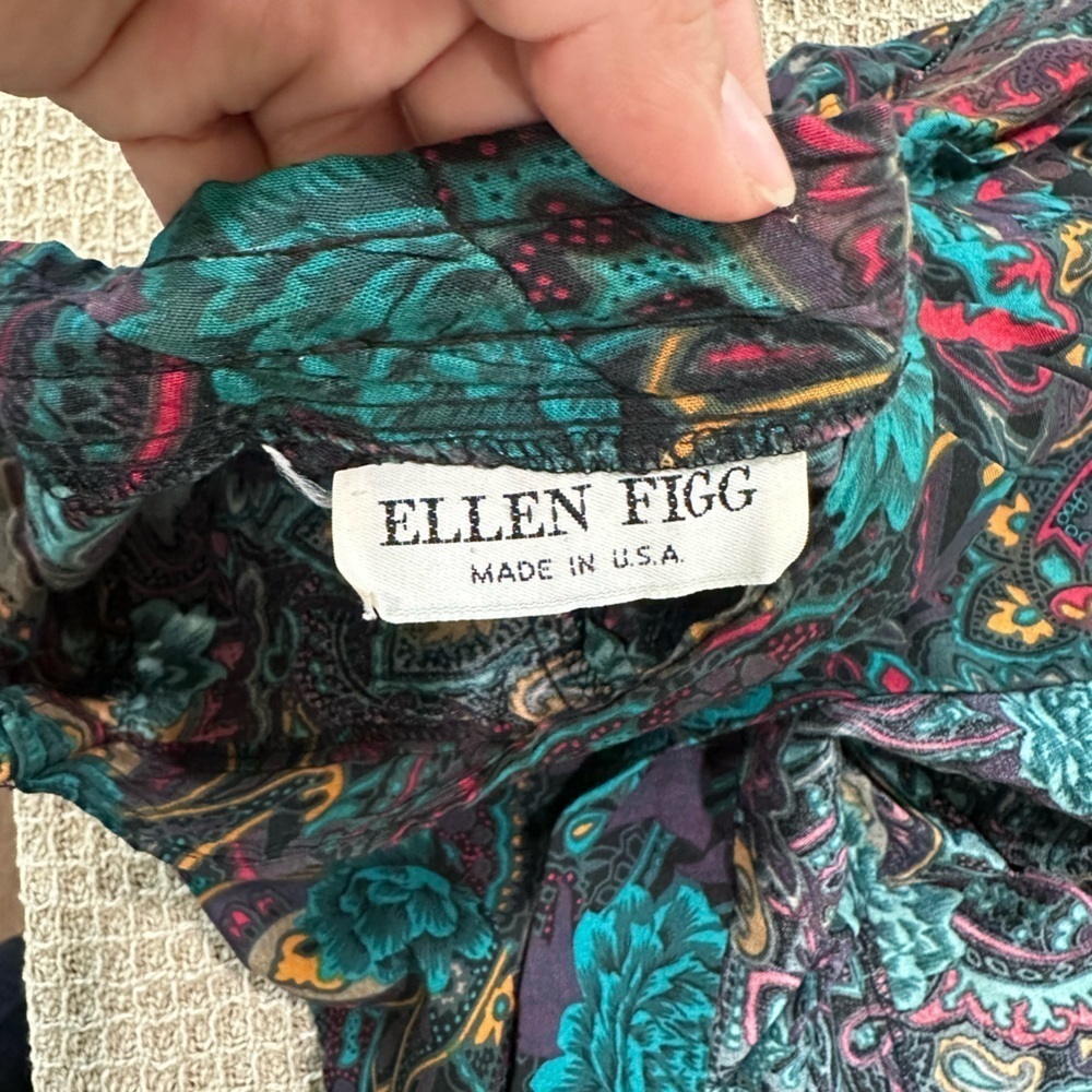 Ellen figg Floral Patterned Skirt - Multicolor vintage - Picture 6 of 7